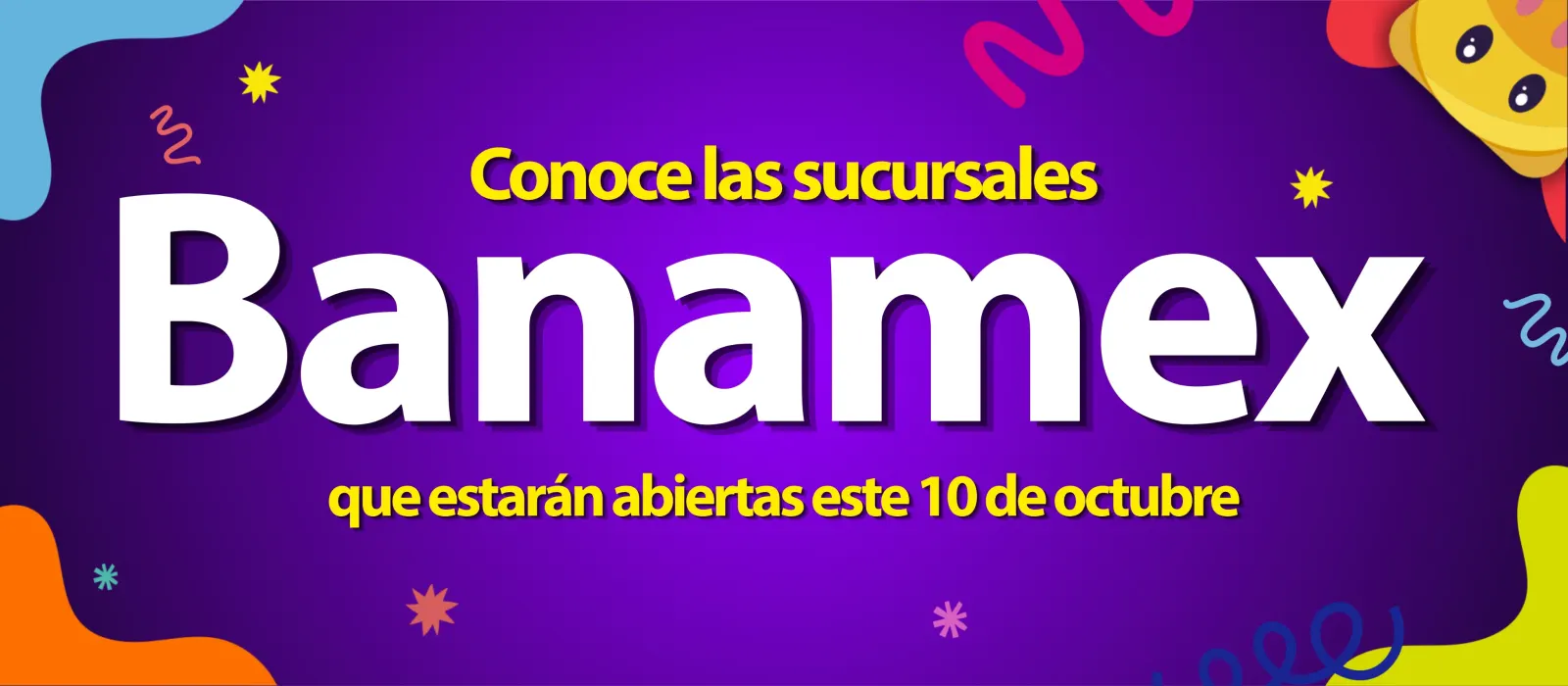 Consulta las sucursales Banamex