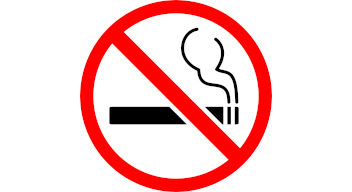 Diseño de letrero donde se prohíbe fumar. La ilustración de un cigarro es cubierta por un tache color rojo. Foto por Clker-Free-Vector-Images para Pixabay.