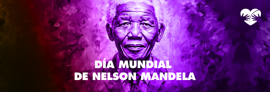 Ilustración de Nelson Mandela